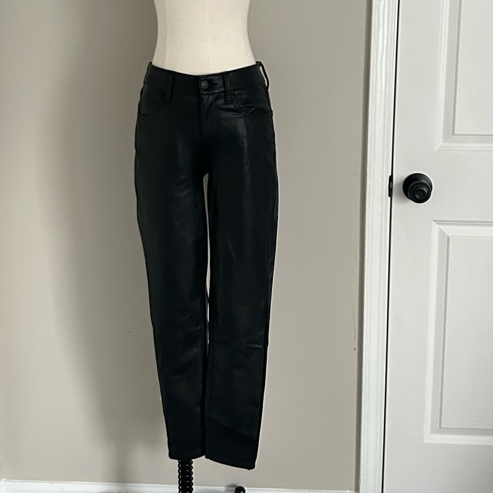 American Eagle Leather Jeggings